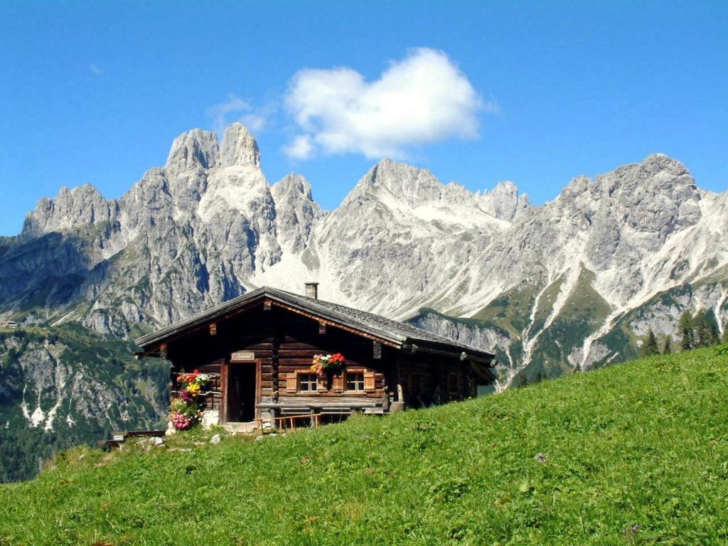 Ferienwohnung Mützengruß Filzmoos Exterior foto